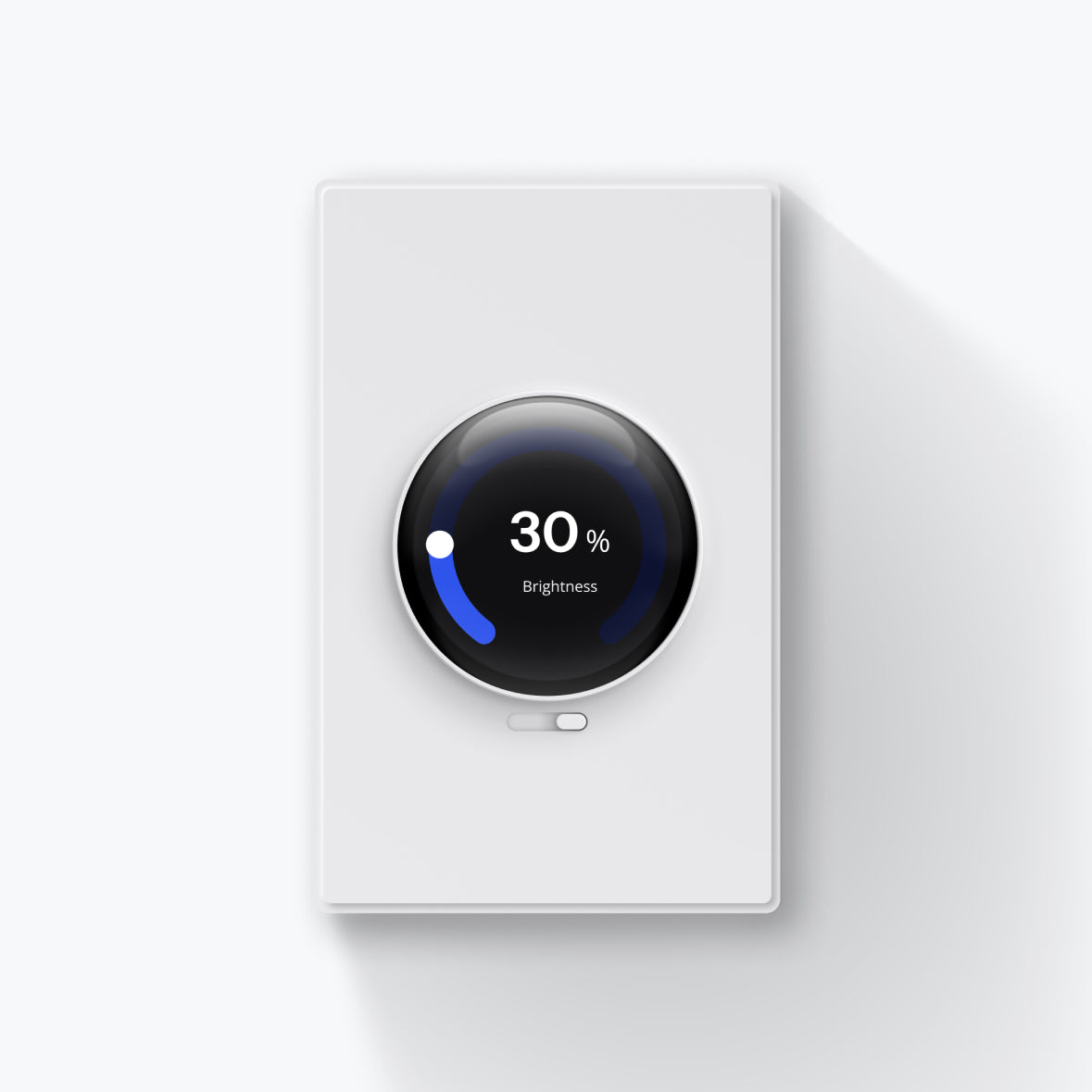Smart Rotary Traic Dimmer with Concave Screen